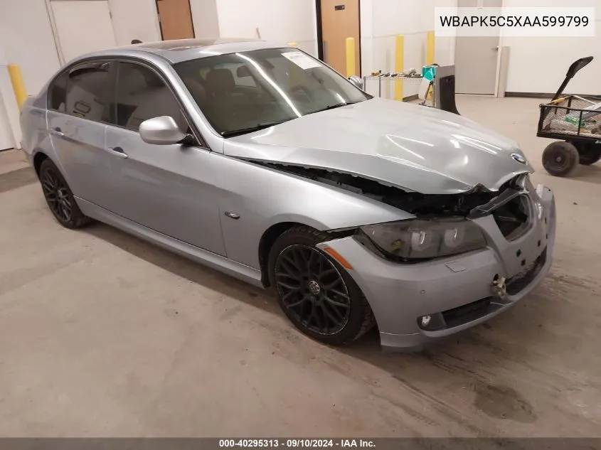 2010 BMW 328I Xi Sulev VIN: WBAPK5C5XAA599799 Lot: 40295313