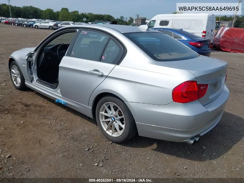 WBAPK5C58AA649695 2010 BMW 328I xDrive