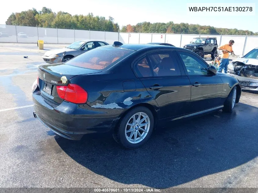 WBAPH7C51AE130278 2010 BMW 328I