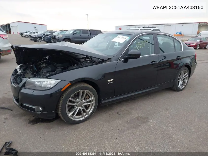 WBAPL3C51AA408160 2010 BMW 335I xDrive