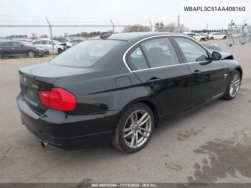 WBAPL3C51AA408160 2010 BMW 335I xDrive