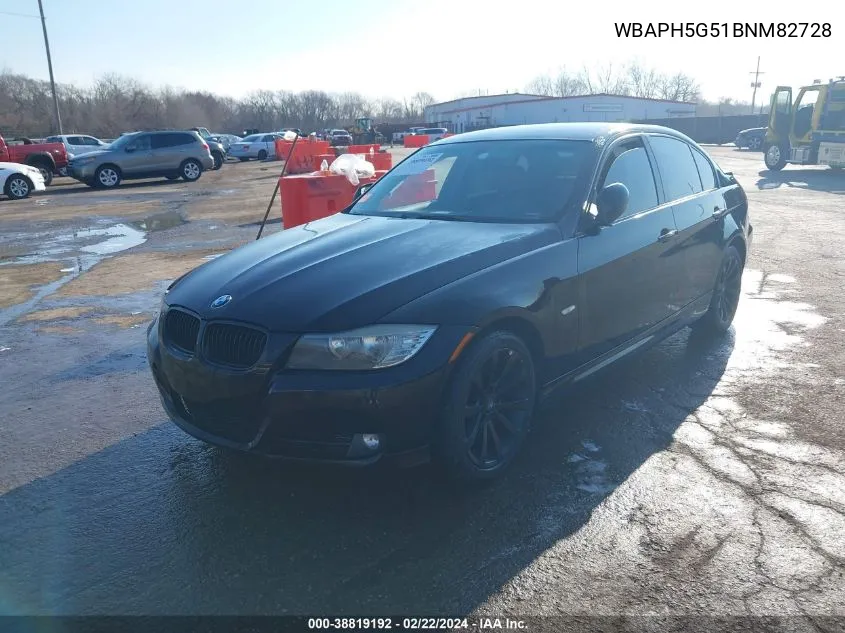 WBAPH5G51BNM82728 2011 BMW 328I