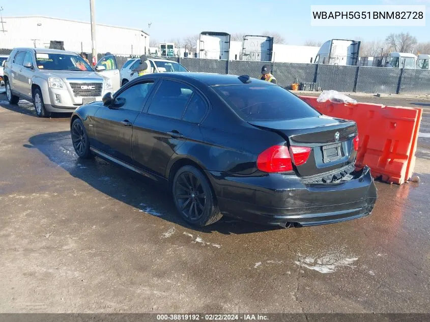 WBAPH5G51BNM82728 2011 BMW 328I