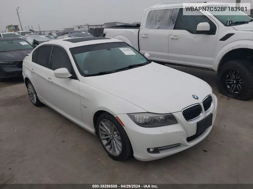 WBAPN7C52BF183981 2011 BMW 335D