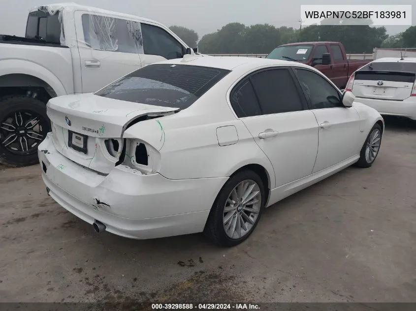 WBAPN7C52BF183981 2011 BMW 335D