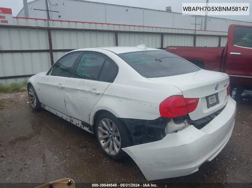 WBAPH7G5XBNM58147 2011 BMW 328I