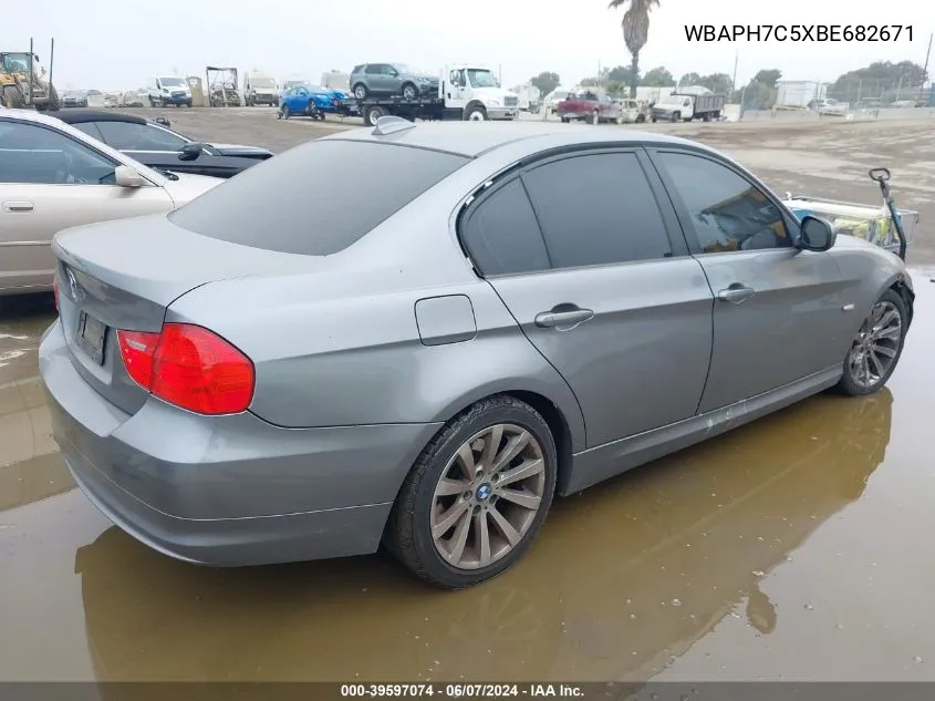 2011 BMW 328I VIN: WBAPH7C5XBE682671 Lot: 39597074