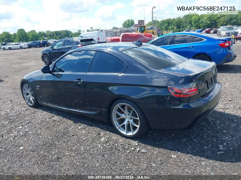 WBAKF9C56BE247125 2011 BMW 335I xDrive