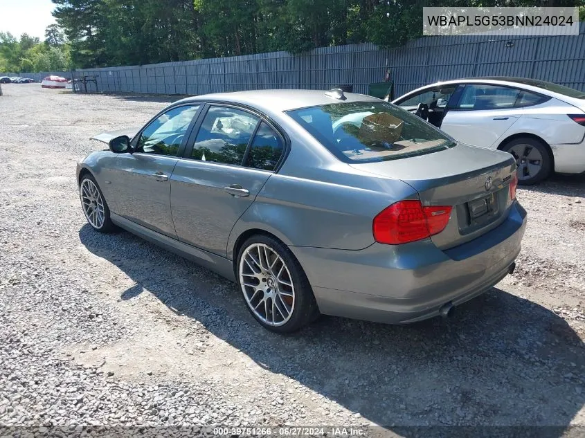 WBAPL5G53BNN24024 2011 BMW 335I xDrive