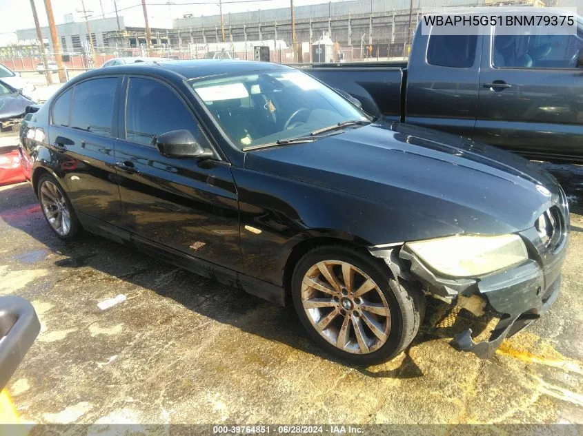 WBAPH5G51BNM79375 2011 BMW 328I