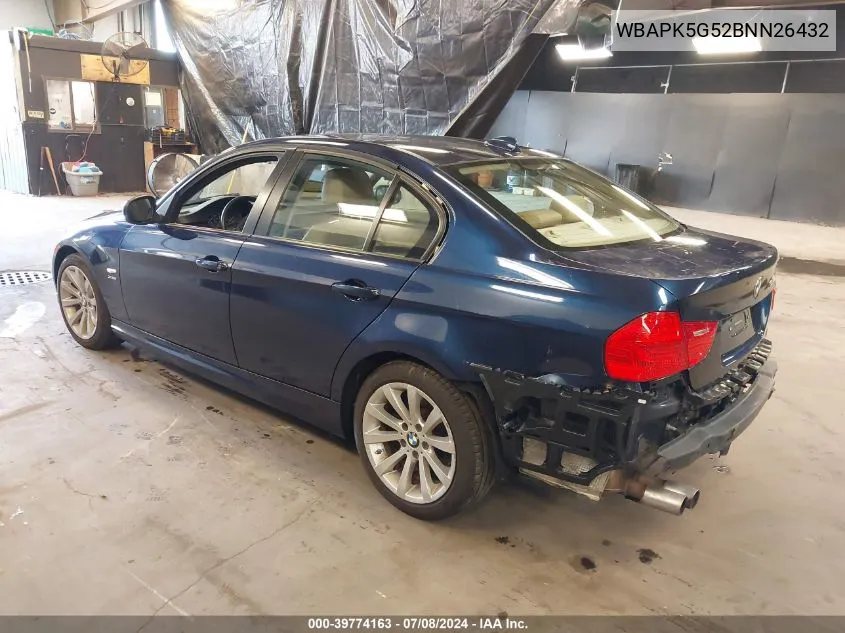 WBAPK5G52BNN26432 2011 BMW 328I xDrive