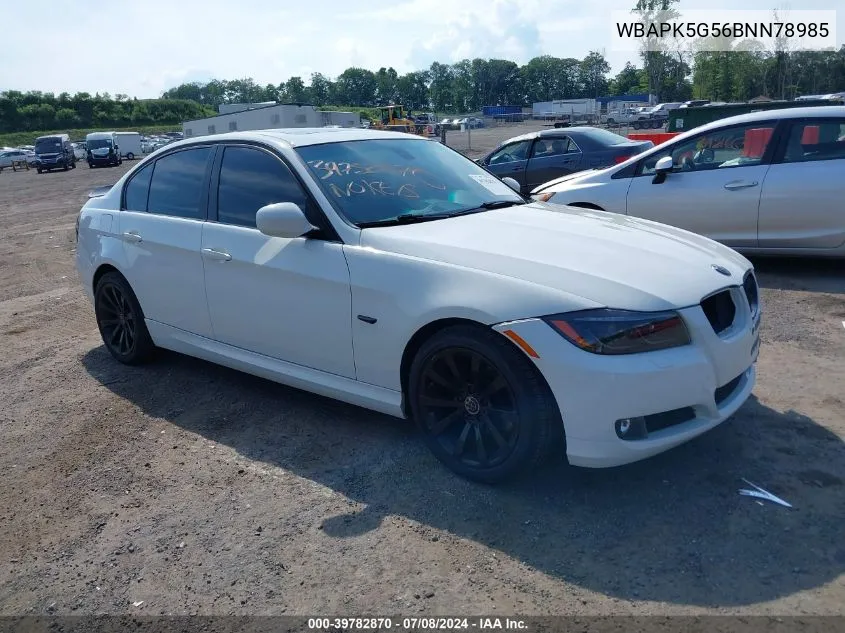 WBAPK5G56BNN78985 2011 BMW 328I xDrive