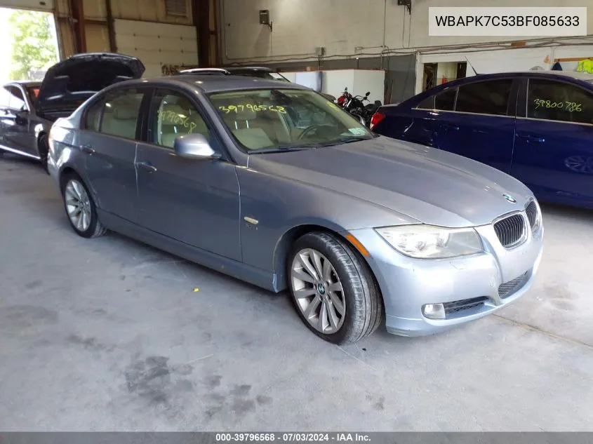 WBAPK7C53BF085633 2011 BMW 328I xDrive