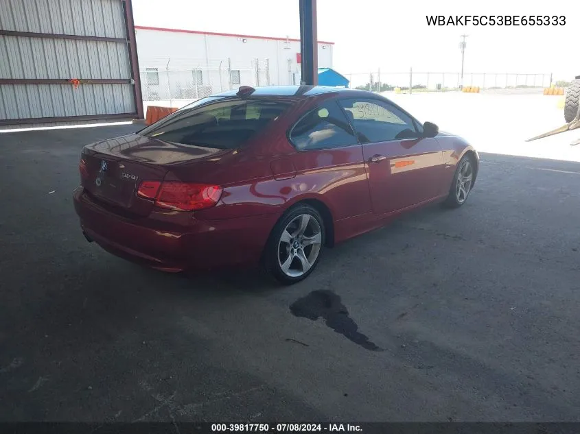 WBAKF5C53BE655333 2011 BMW 328I xDrive