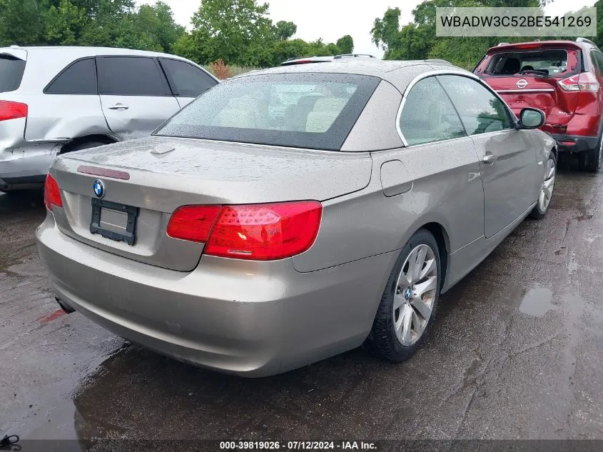 2011 BMW 328I VIN: WBADW3C52BE541269 Lot: 39819026