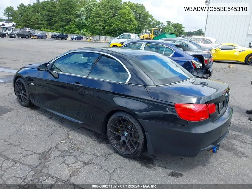 2011 BMW 328I VIN: WBADW7C55BE545310 Lot: 39827137