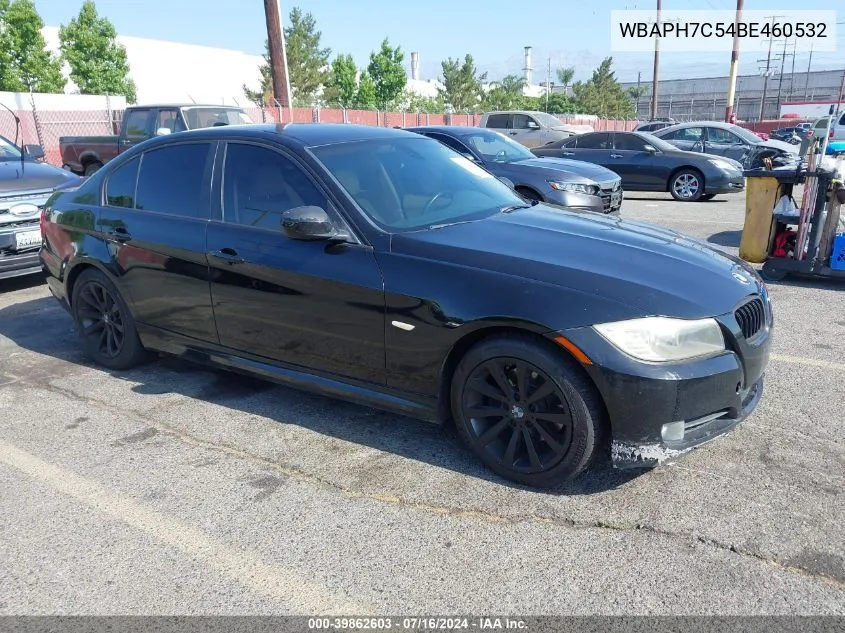 2011 BMW 328I VIN: WBAPH7C54BE460532 Lot: 39862603