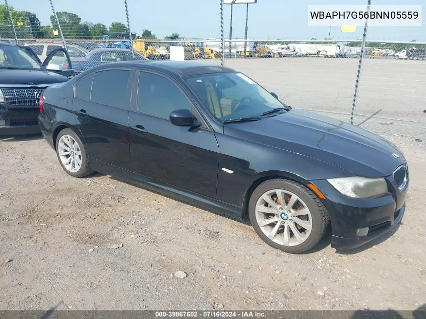 2011 BMW 328I VIN: WBAPH7G56BNN05559 Lot: 39867602