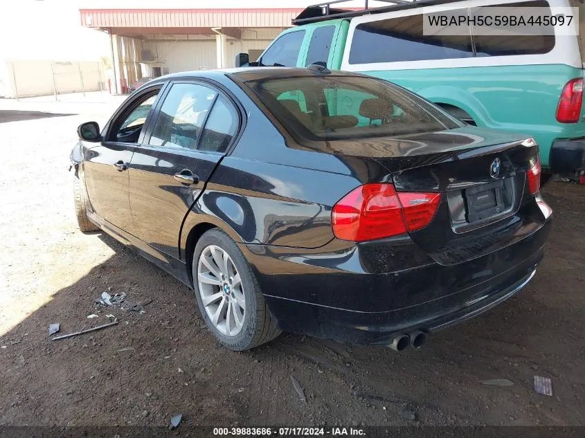 2011 BMW 328I VIN: WBAPH5C59BA445097 Lot: 39883686