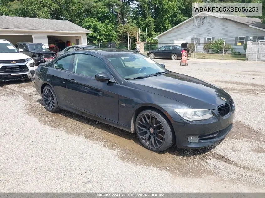 2011 BMW 328I xDrive VIN: WBAKF5C5XBE656253 Lot: 39922416