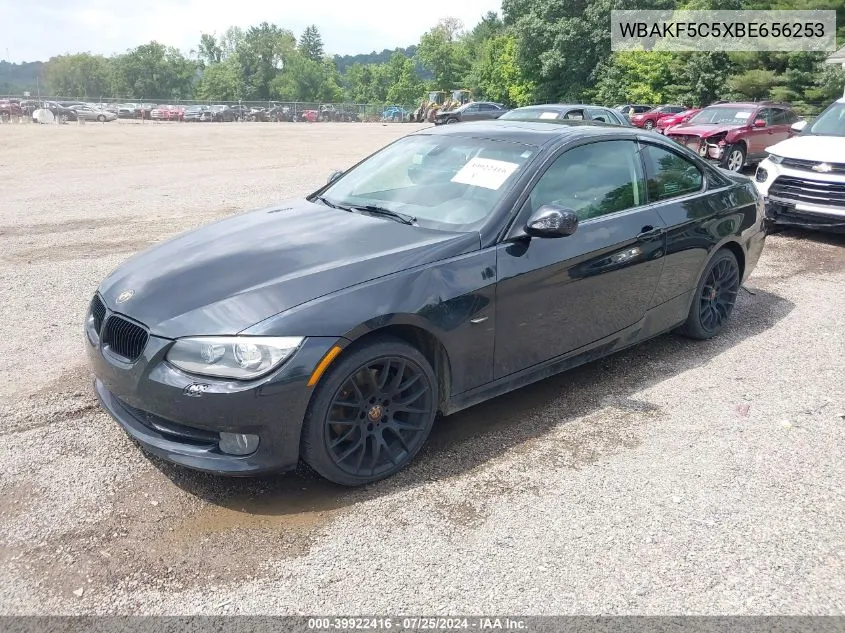 2011 BMW 328I xDrive VIN: WBAKF5C5XBE656253 Lot: 39922416