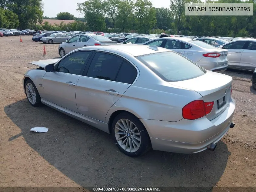 WBAPL5C50BA917895 2011 BMW 335I xDrive