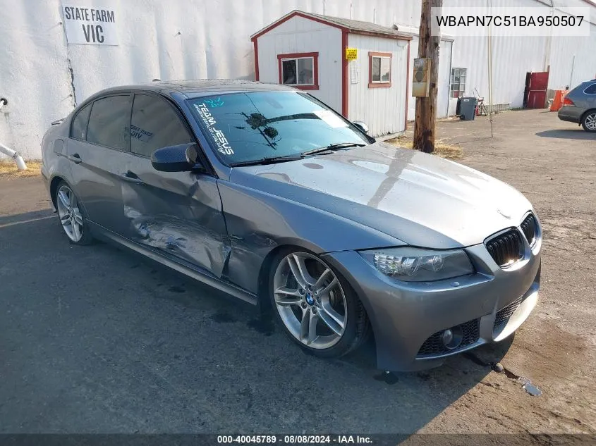 WBAPN7C51BA950507 2011 BMW 335D