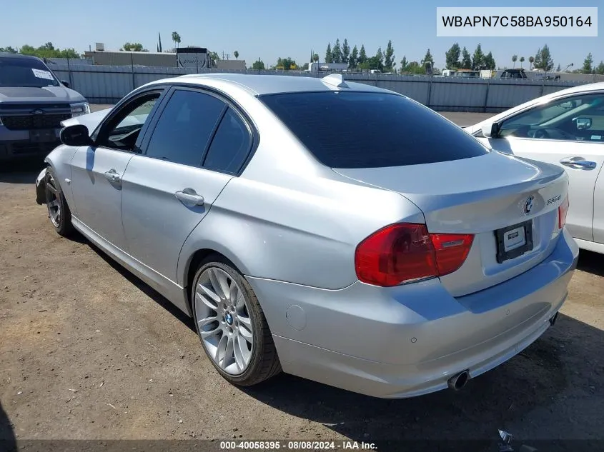 WBAPN7C58BA950164 2011 BMW 335D