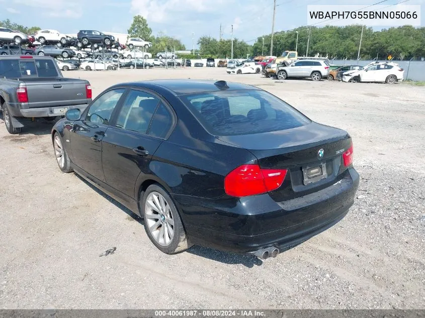 2011 BMW 328I VIN: WBAPH7G55BNN05066 Lot: 40061987