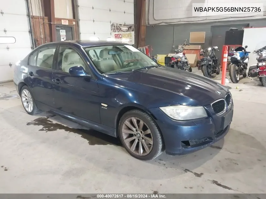 WBAPK5G56BNN25736 2011 BMW 328 Xi Sulev