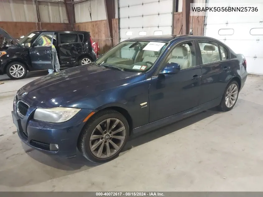 WBAPK5G56BNN25736 2011 BMW 328 Xi Sulev