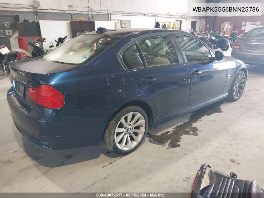 WBAPK5G56BNN25736 2011 BMW 328 Xi Sulev