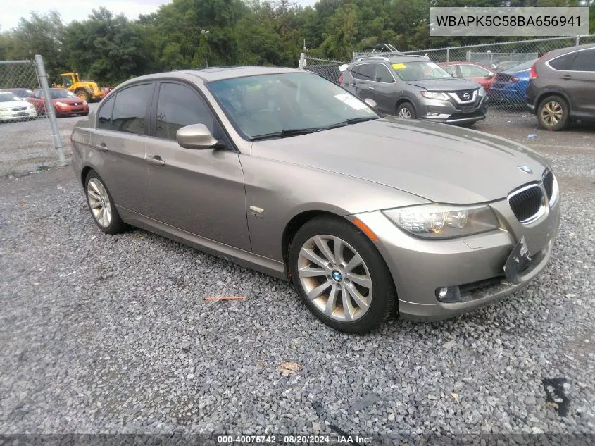 WBAPK5C58BA656941 2011 BMW 3 Series 328I xDrive