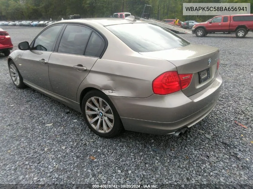 WBAPK5C58BA656941 2011 BMW 3 Series 328I xDrive