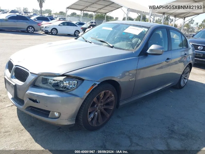 WBAPH5G5XBNM82193 2011 BMW 328I