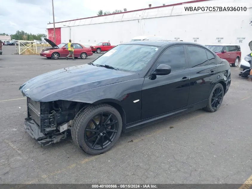 WBAPG7C57BA936010 2011 BMW 3 Series