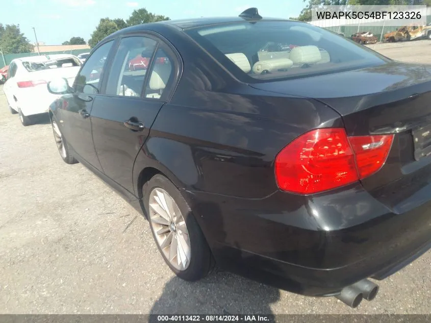 WBAPK5C54BF123326 2011 BMW 328I xDrive