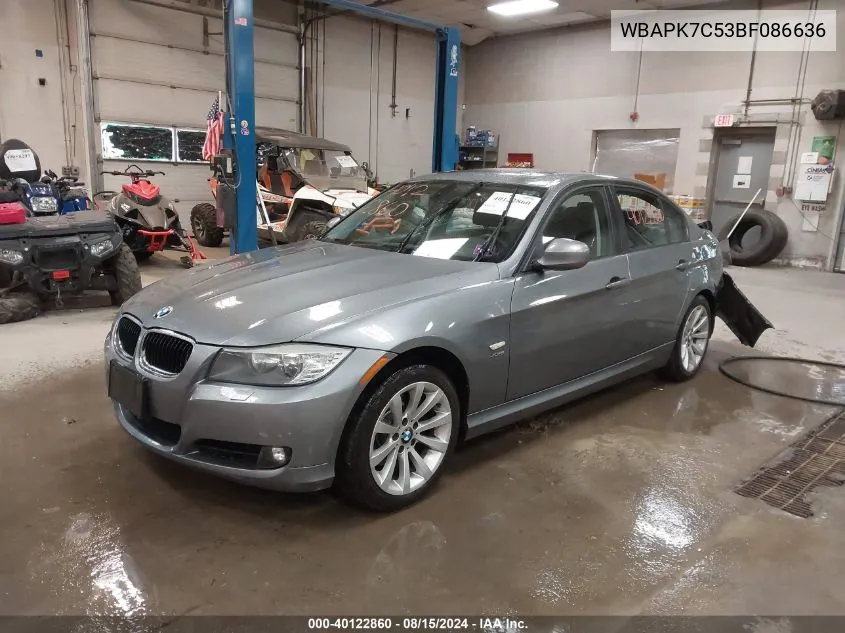 WBAPK7C53BF086636 2011 BMW 328I xDrive