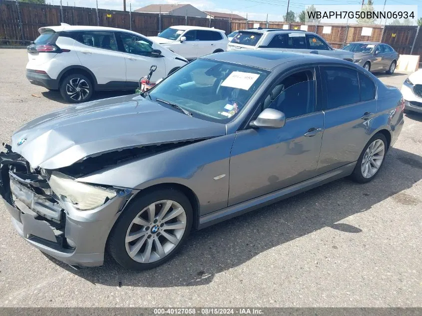 WBAPH7G50BNN06934 2011 BMW 328I