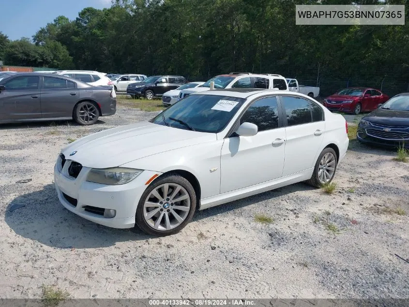 WBAPH7G53BNN07365 2011 BMW 328I