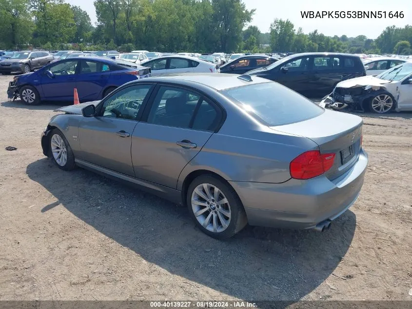 WBAPK5G53BNN51646 2011 BMW 328I xDrive