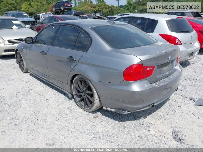 WBAPM5C51BE578022 2011 BMW 335 I