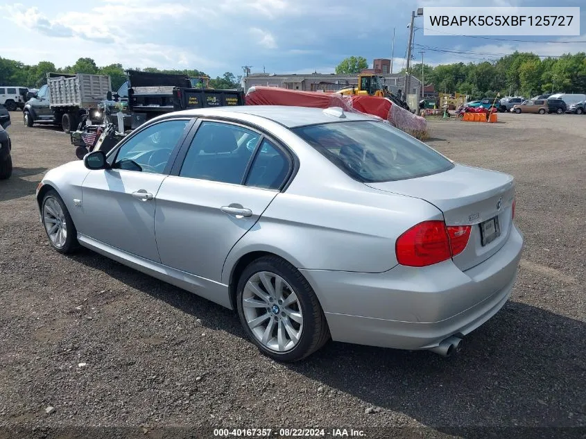 WBAPK5C5XBF125727 2011 BMW 328I xDrive