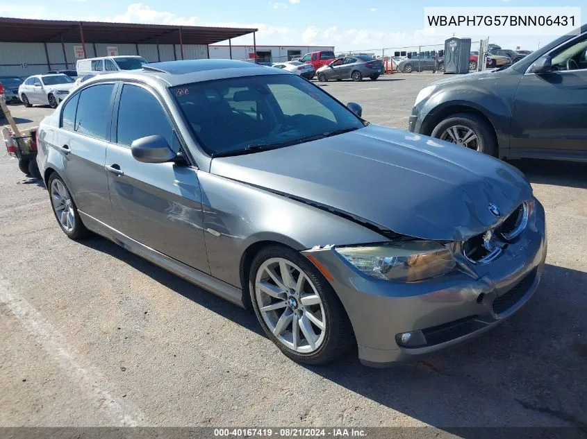 2011 BMW 328 I VIN: WBAPH7G57BNN06431 Lot: 40167419