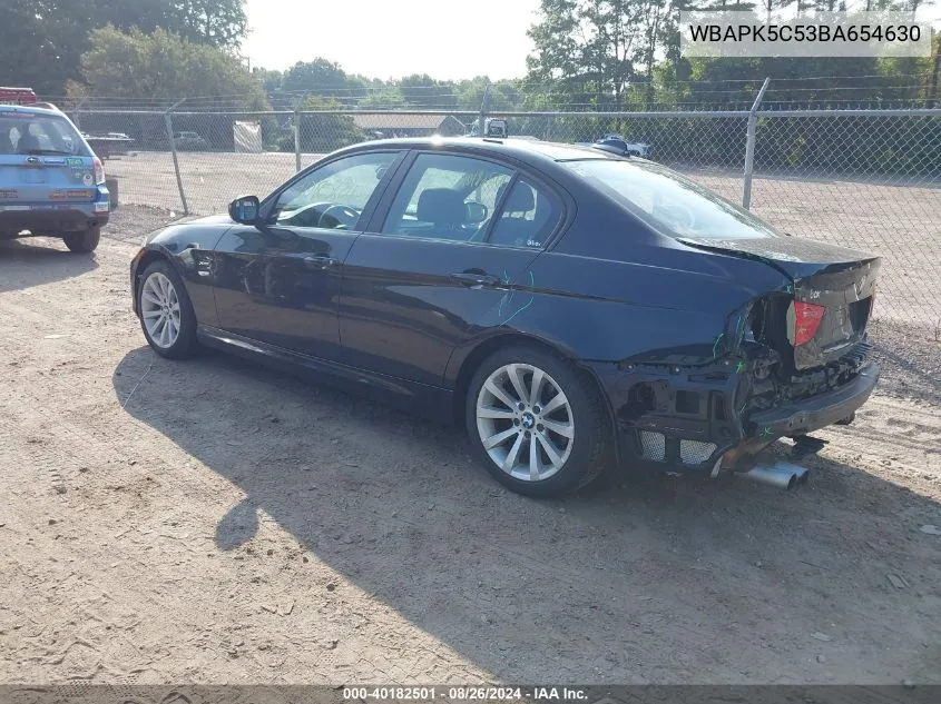 WBAPK5C53BA654630 2011 BMW 328I xDrive