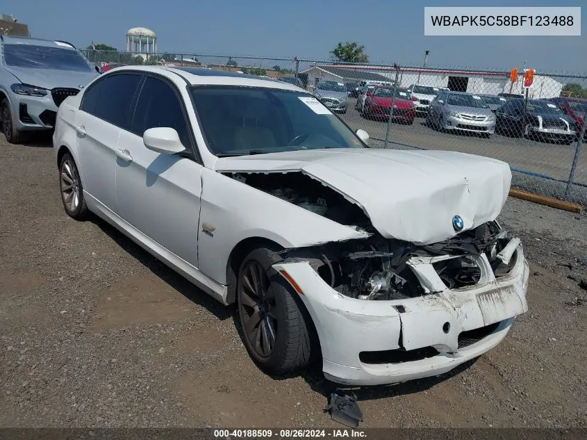 WBAPK5C58BF123488 2011 BMW 328I xDrive