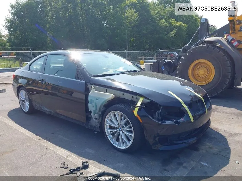 WBAKG7C50BE263516 2011 BMW 335I