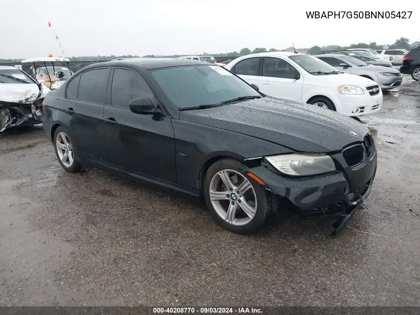 2011 BMW 328I VIN: WBAPH7G50BNN05427 Lot: 40208770