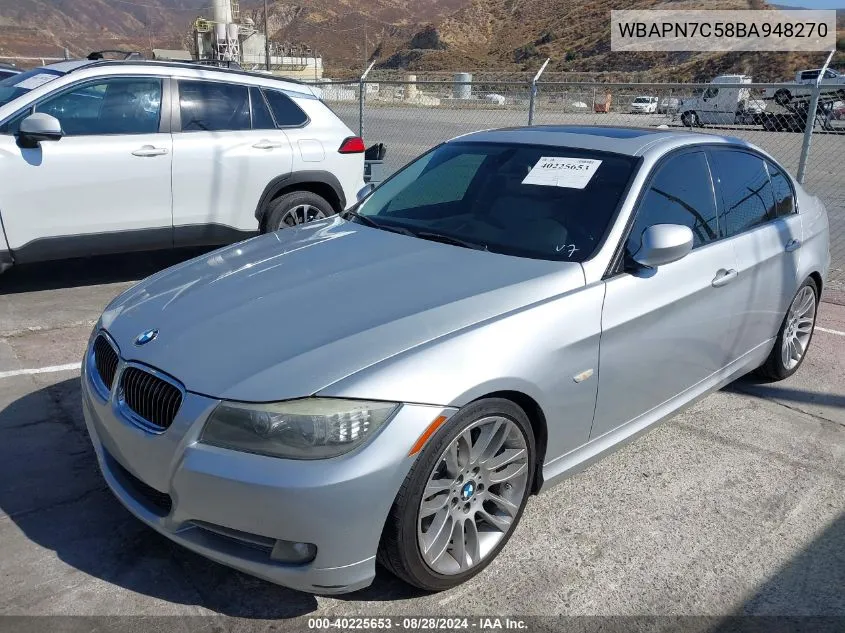 WBAPN7C58BA948270 2011 BMW 335D