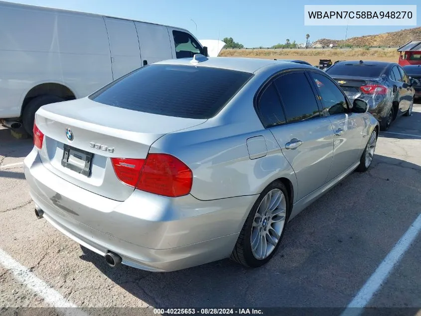 WBAPN7C58BA948270 2011 BMW 335D